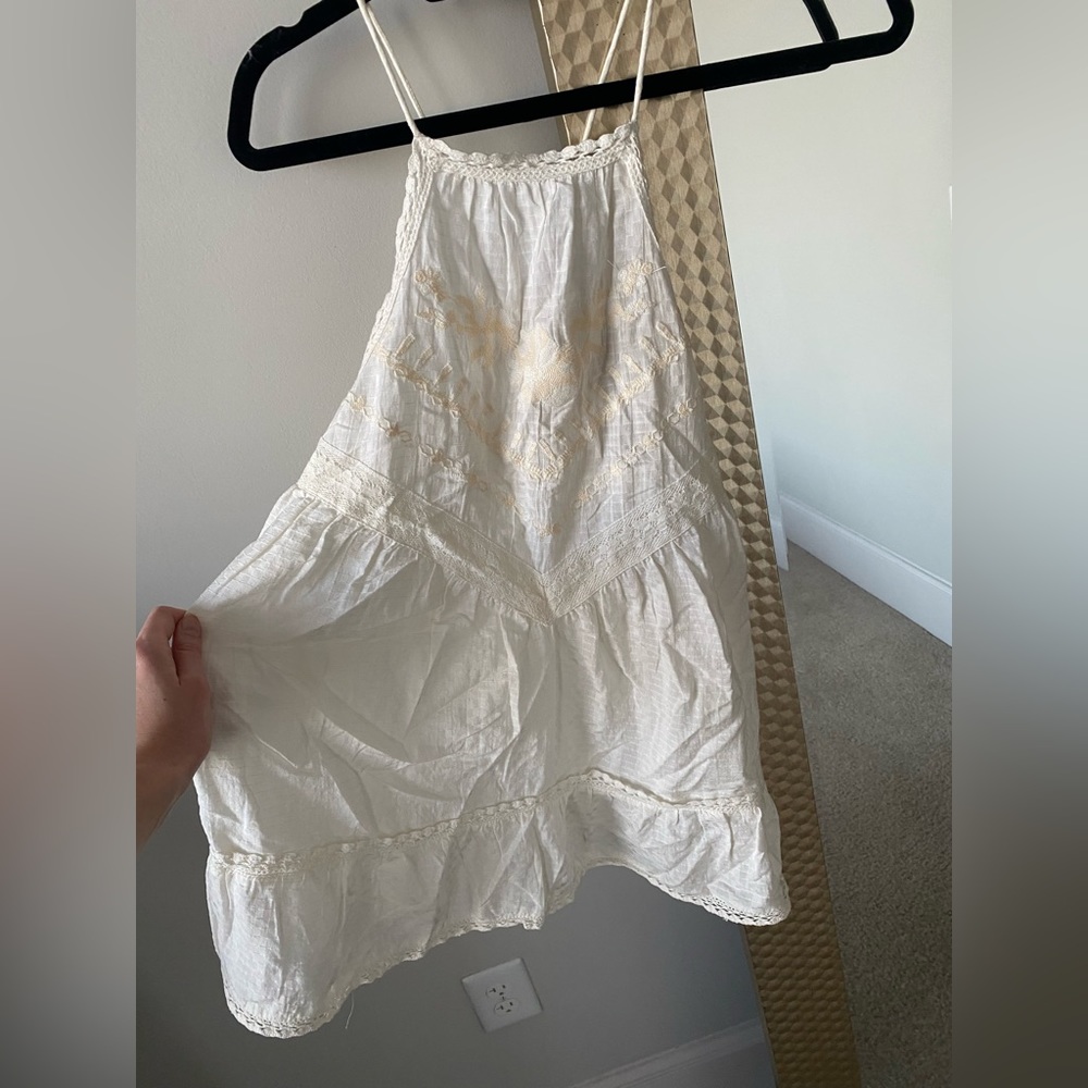 Free People Tank Top Lace Detail